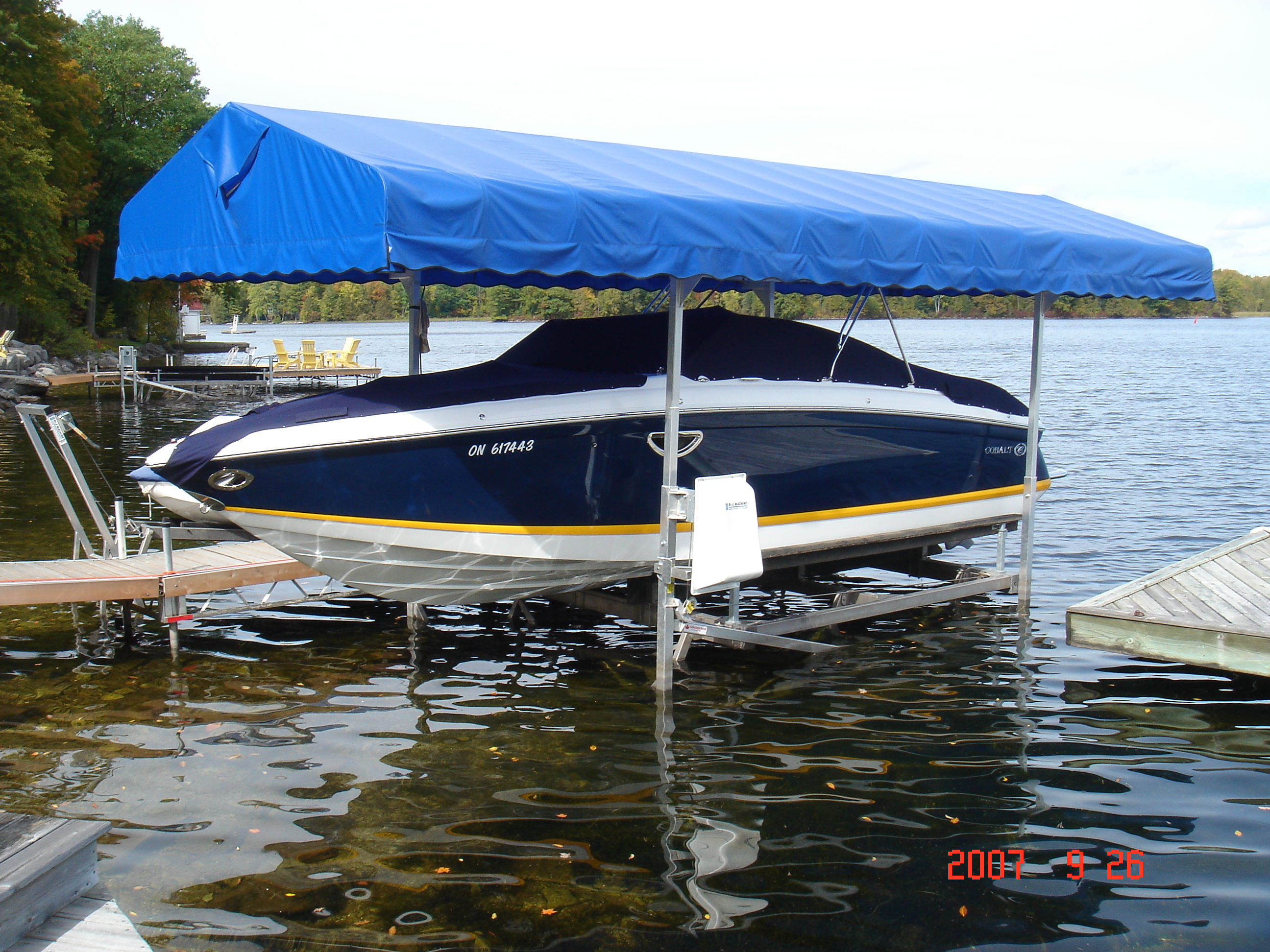 Cantilever Boat Lifts R & J Machine