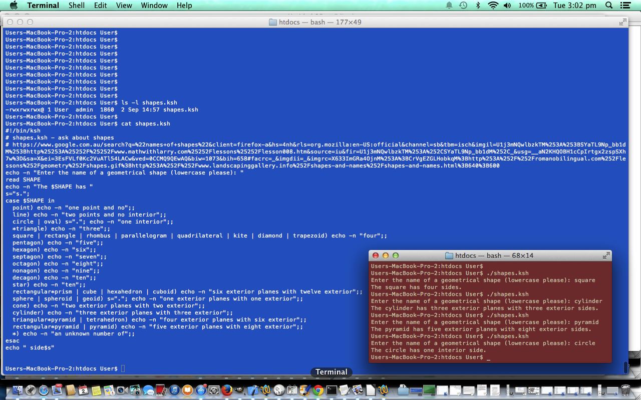Linux Korn Shell Interactive Primer Tutorial Robert James Metcalfe Blog