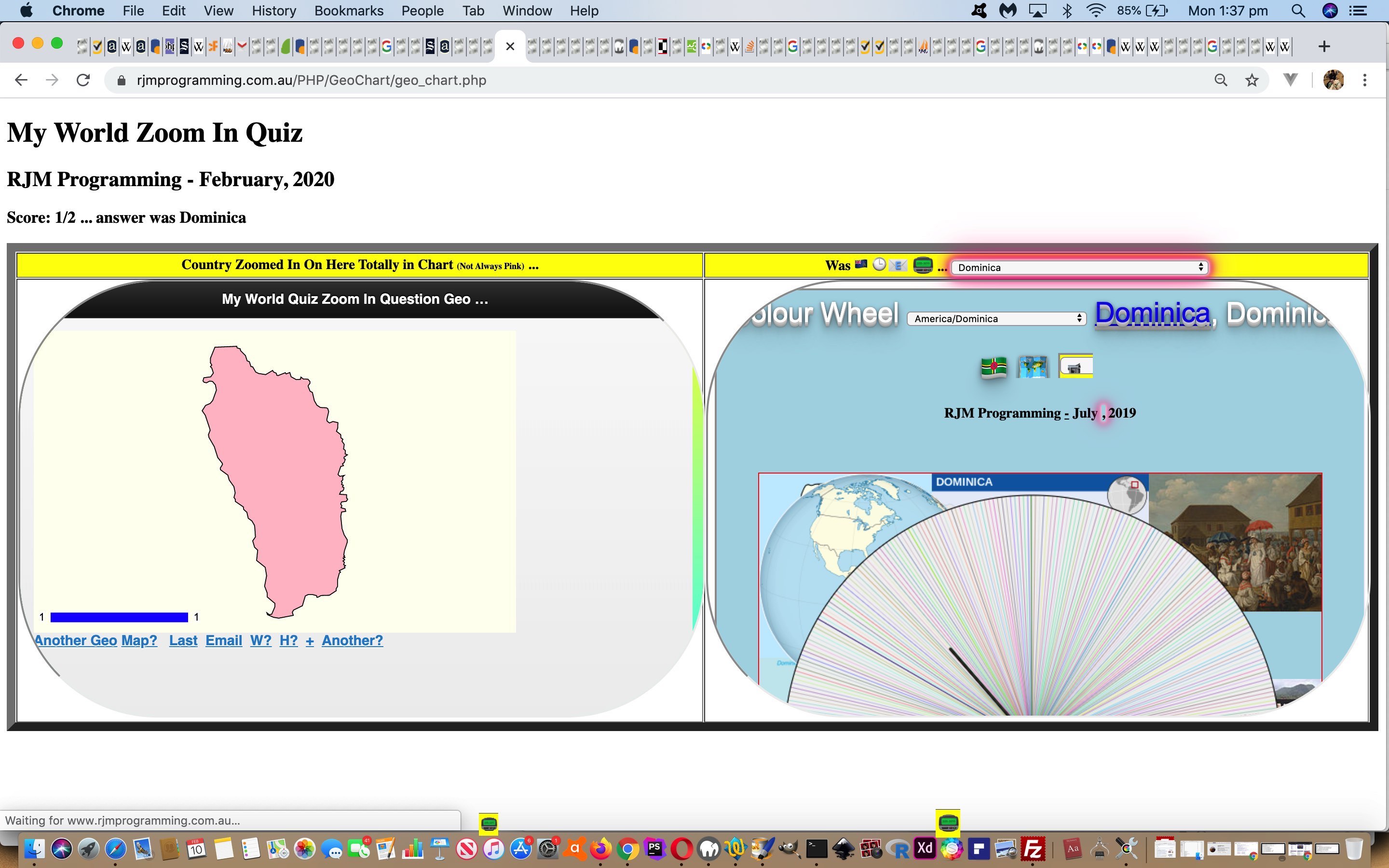 Google Chart Geo Chart Zoom In Quiz Sharing Tutorial Robert James