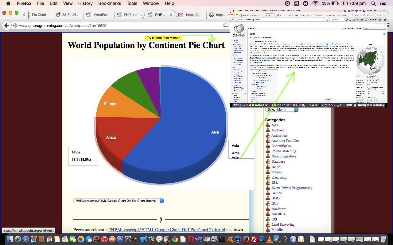 PHP and jQuery Google Pie Chart Tooltips Tutorial Robert Metcalfe Blog