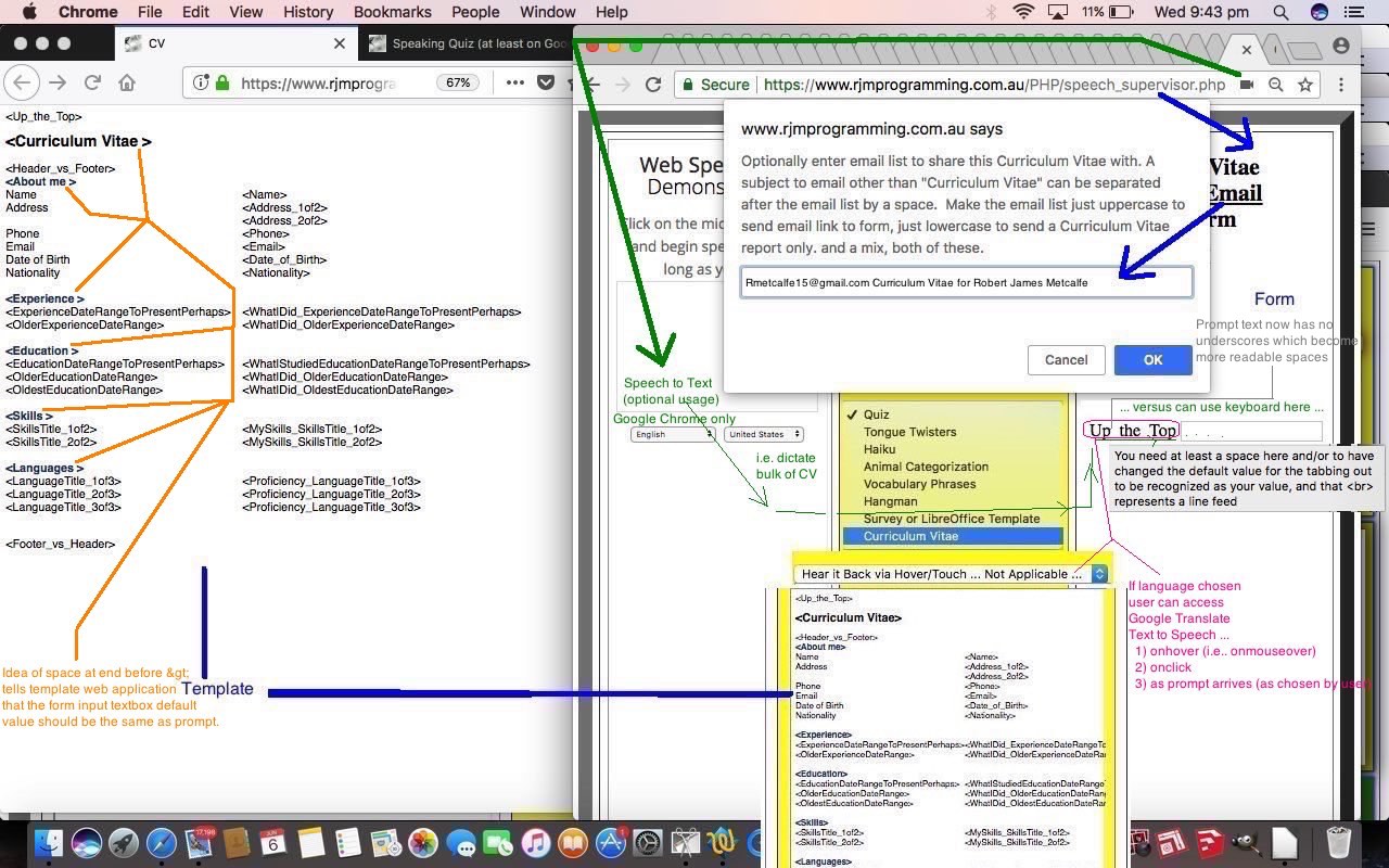 Contextualize Speech to Text to Speech LibreOffice Template Tutorial