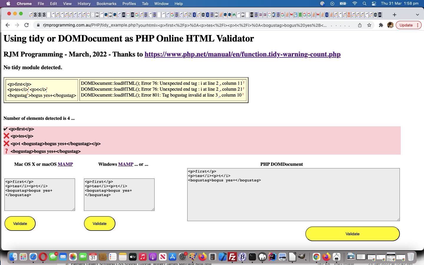 HTML Online Validation Above the Fold Tutorial Robert James Metcalfe Blog