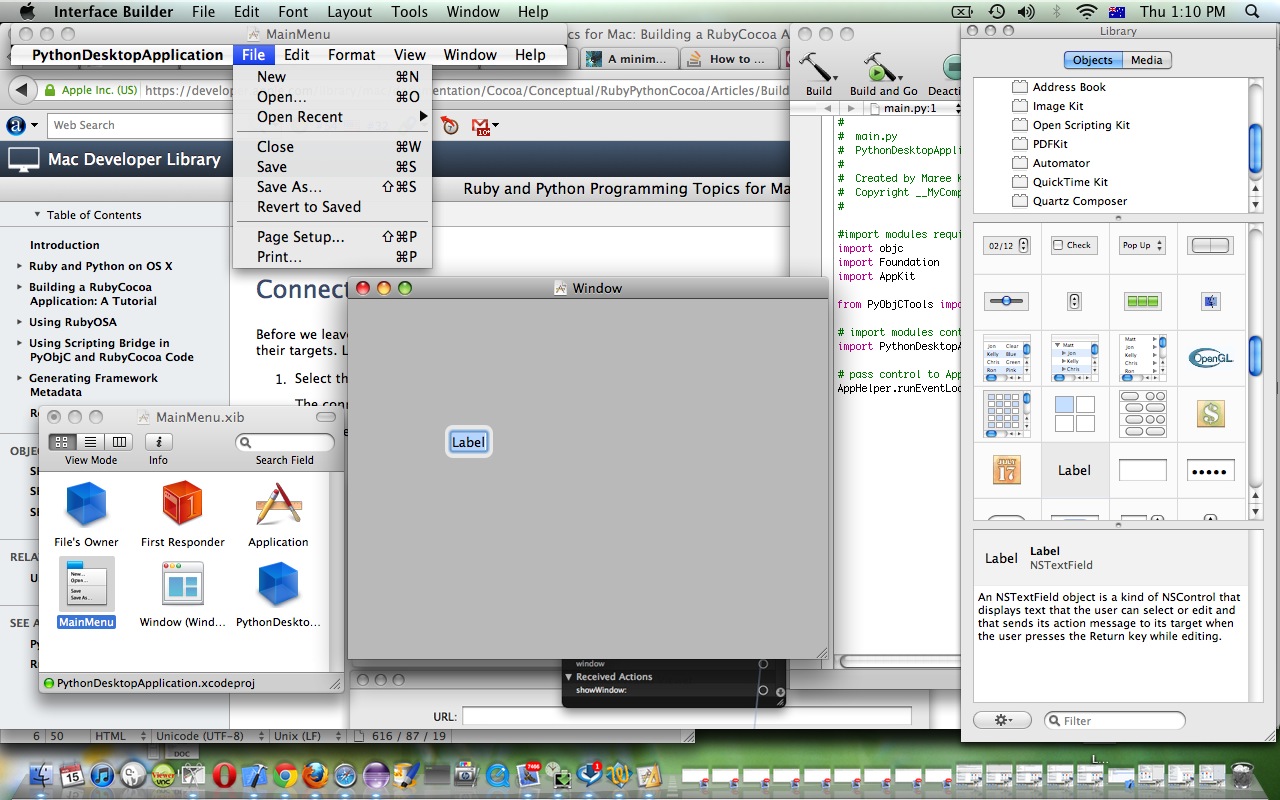 Python Desktop Application Tutorial RJM Programming