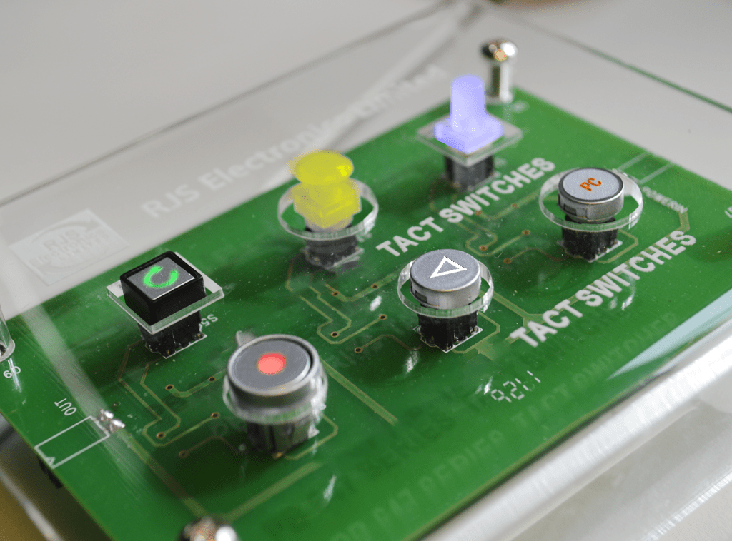 Tact Switches Illuminated and NonIlluminated Switches RJS