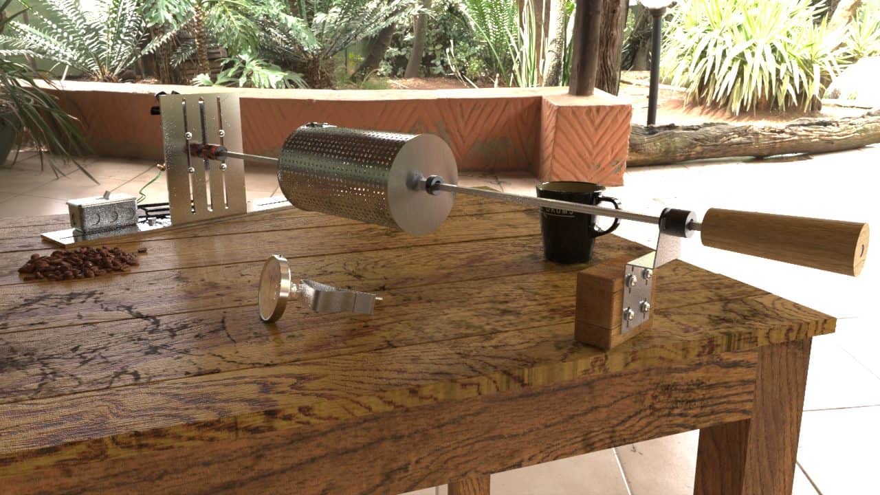 2LB Everything Coffee Roaster Kit RK Drums Professional Batch Roasters