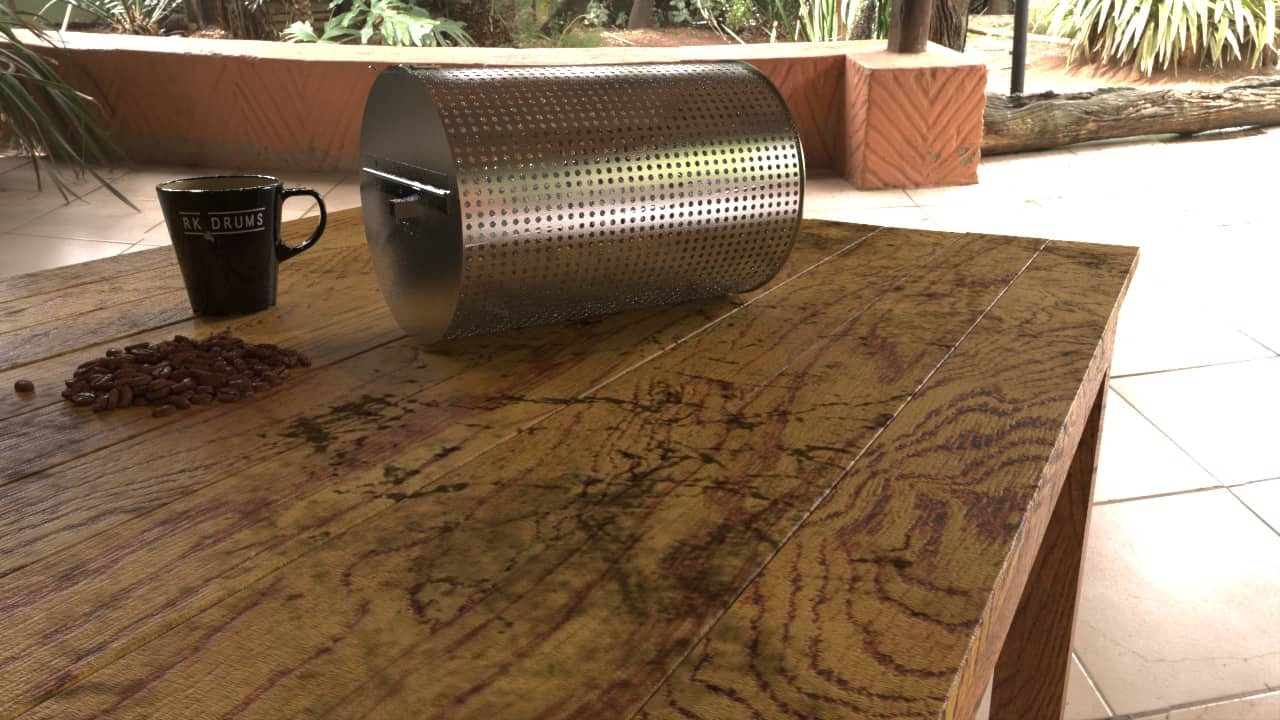 4LB Coffee Roaster Drum RK Drums Professional Batch Roasters