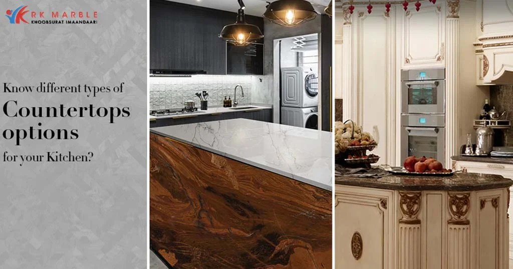 Know the different types of stone countertop options for your kitchen