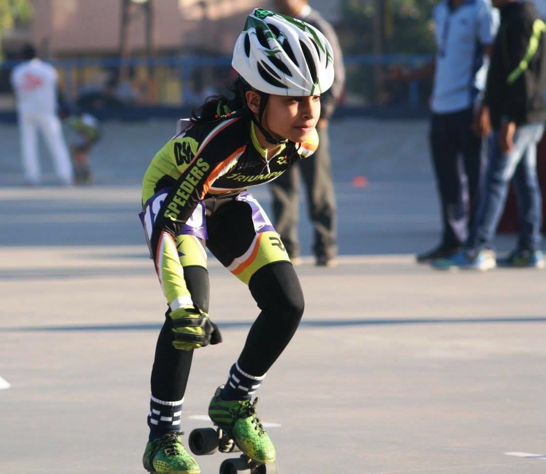 Performance at CBSE National Roller Skating Championship 201516 RK