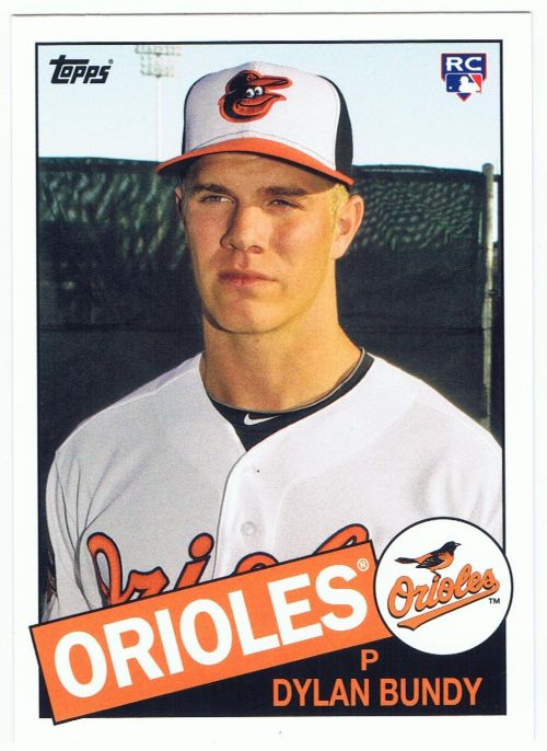 Bundy, Dylan 2013 Topps Archives Rookie RK Sports Promotions