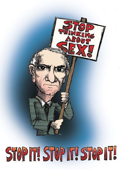 Stop Thinking About Sex – Ricardo Levins Morales Art Studio Store