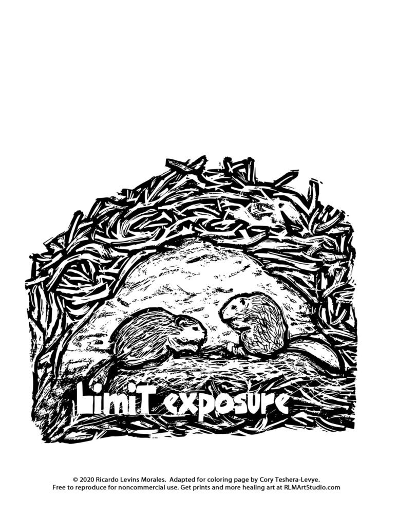 Coloring Pages Pandemic Animals Free PDF Downloads