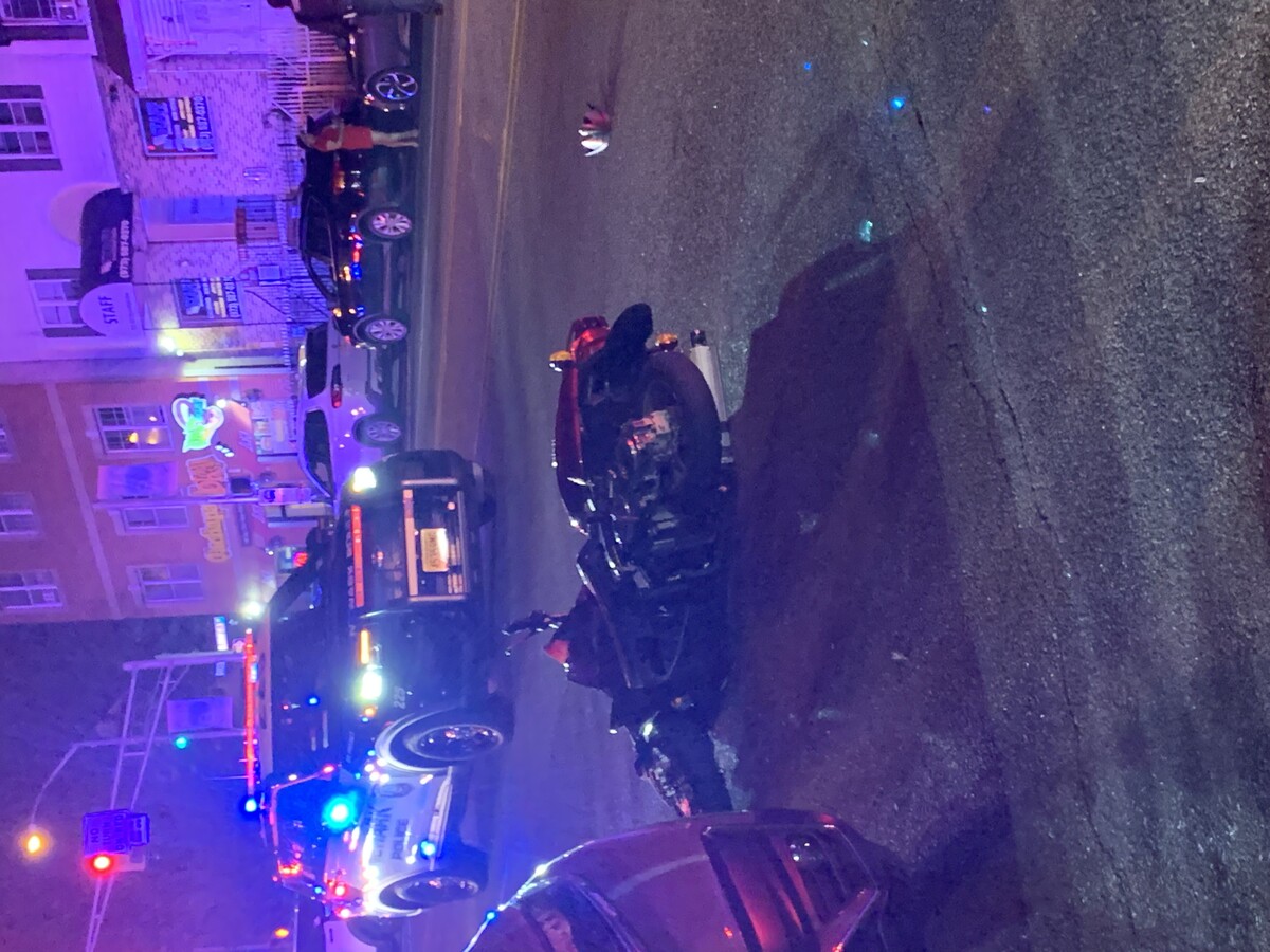 Motorcyclist Severely Injured in Newark North Ward Crash