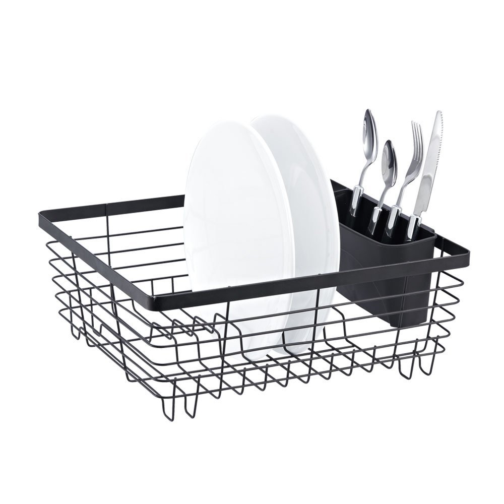 Small Dish Drying Rack Drainer Tray Rv Kitchen Sinks Cup Plates Holder