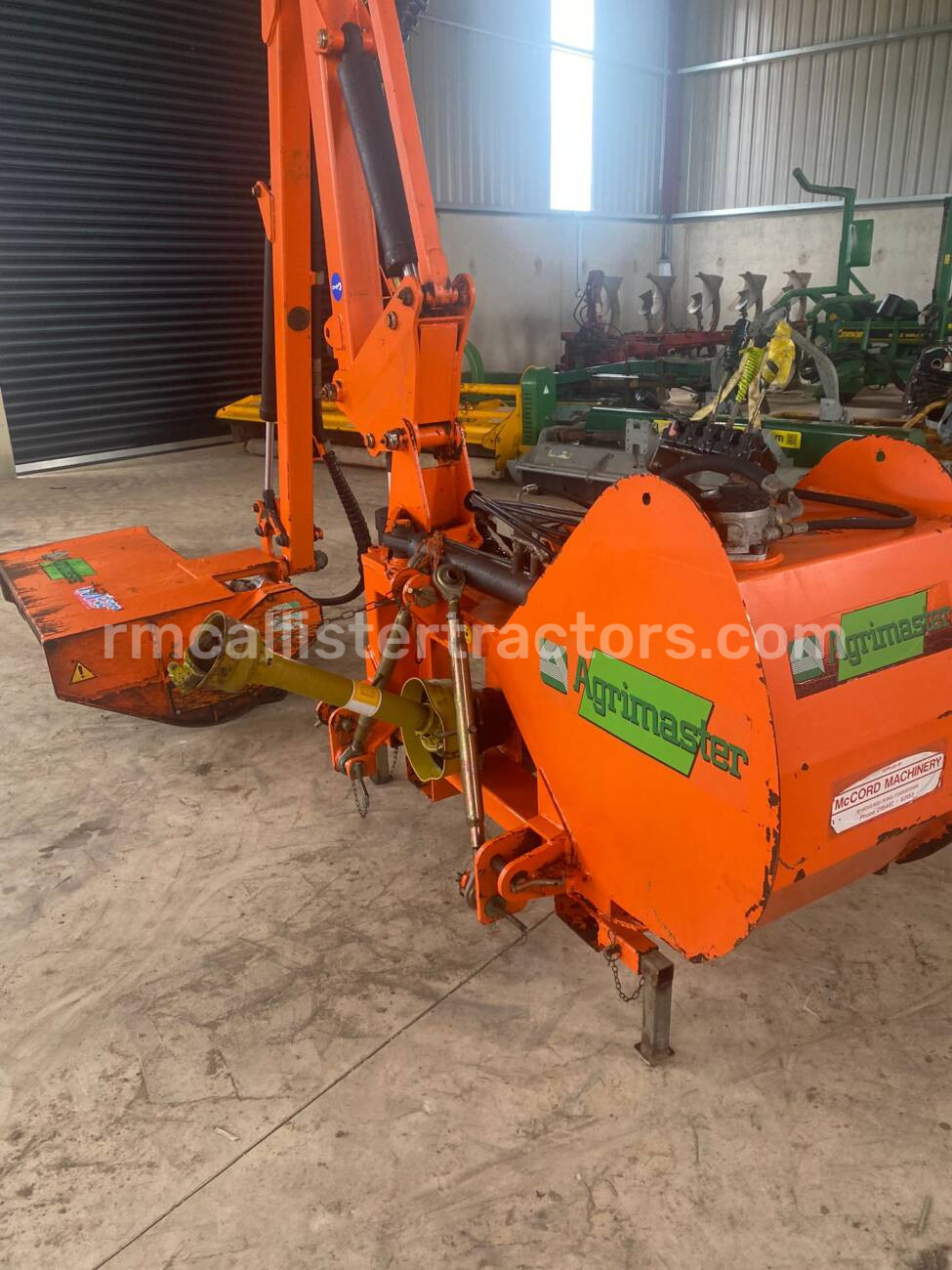2003 Agrimaster hedge cutter For Sale R McAllister Tractors