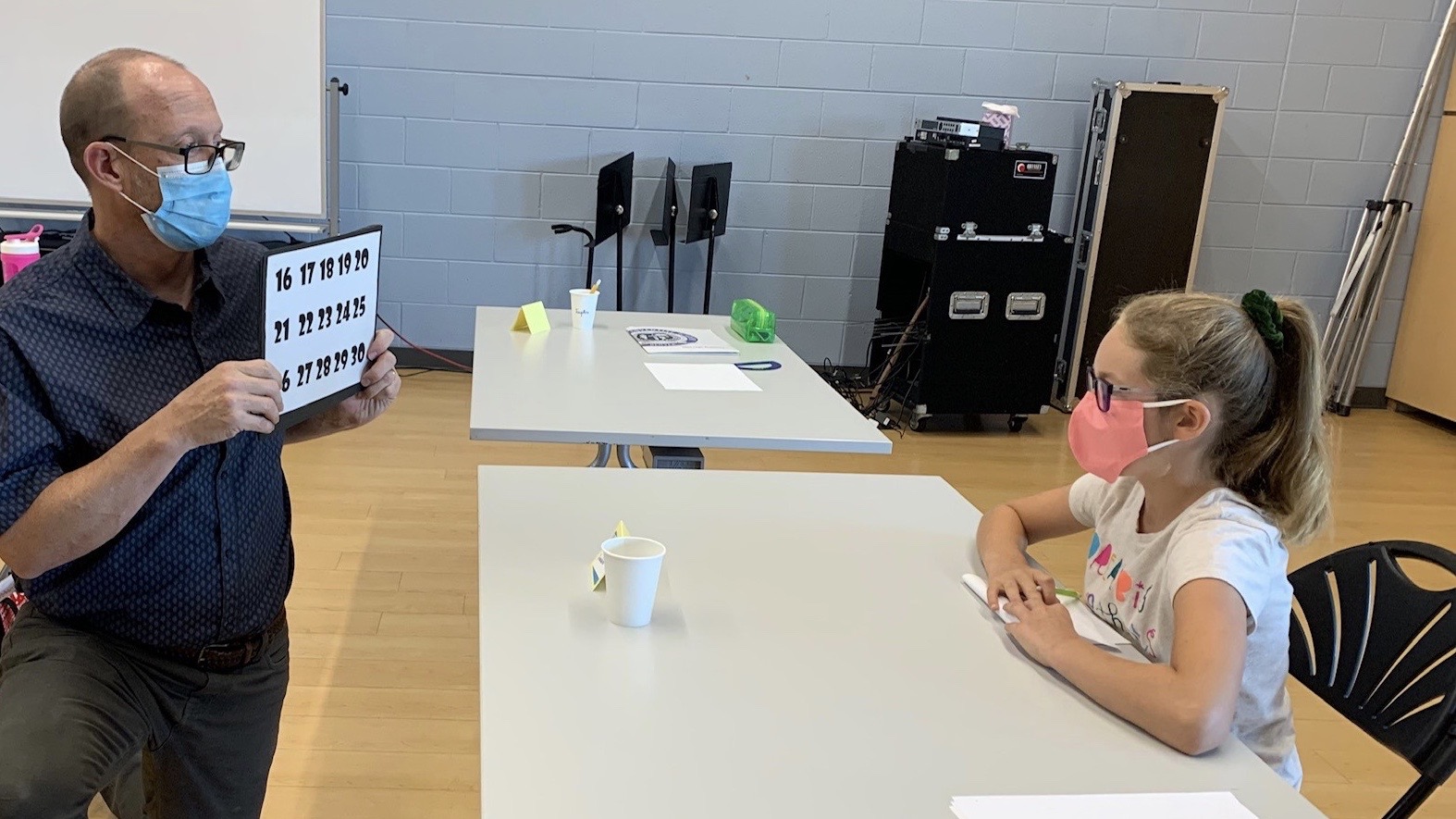 CONNECTING WITH STUDENTS THROUGH MATH AND ATHLETICS AT