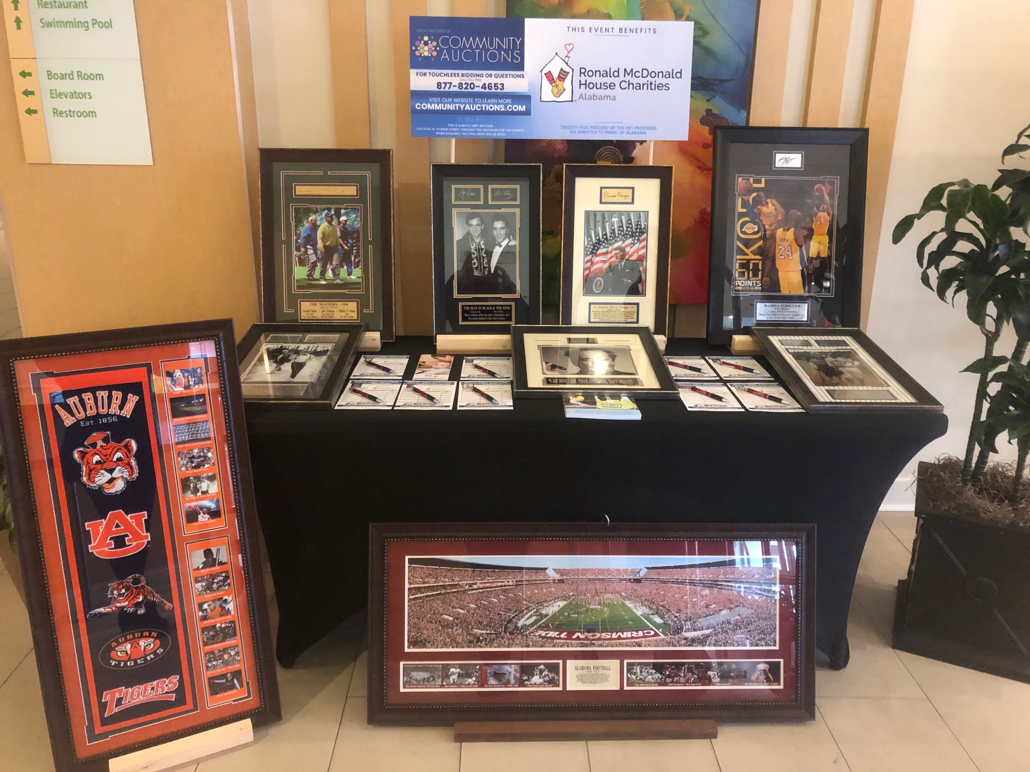 Community Auctions benefiting RMHC of Alabama (all year)