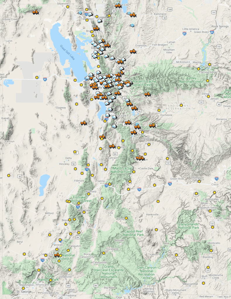 Logan Rocky Mountain Sled Conditions