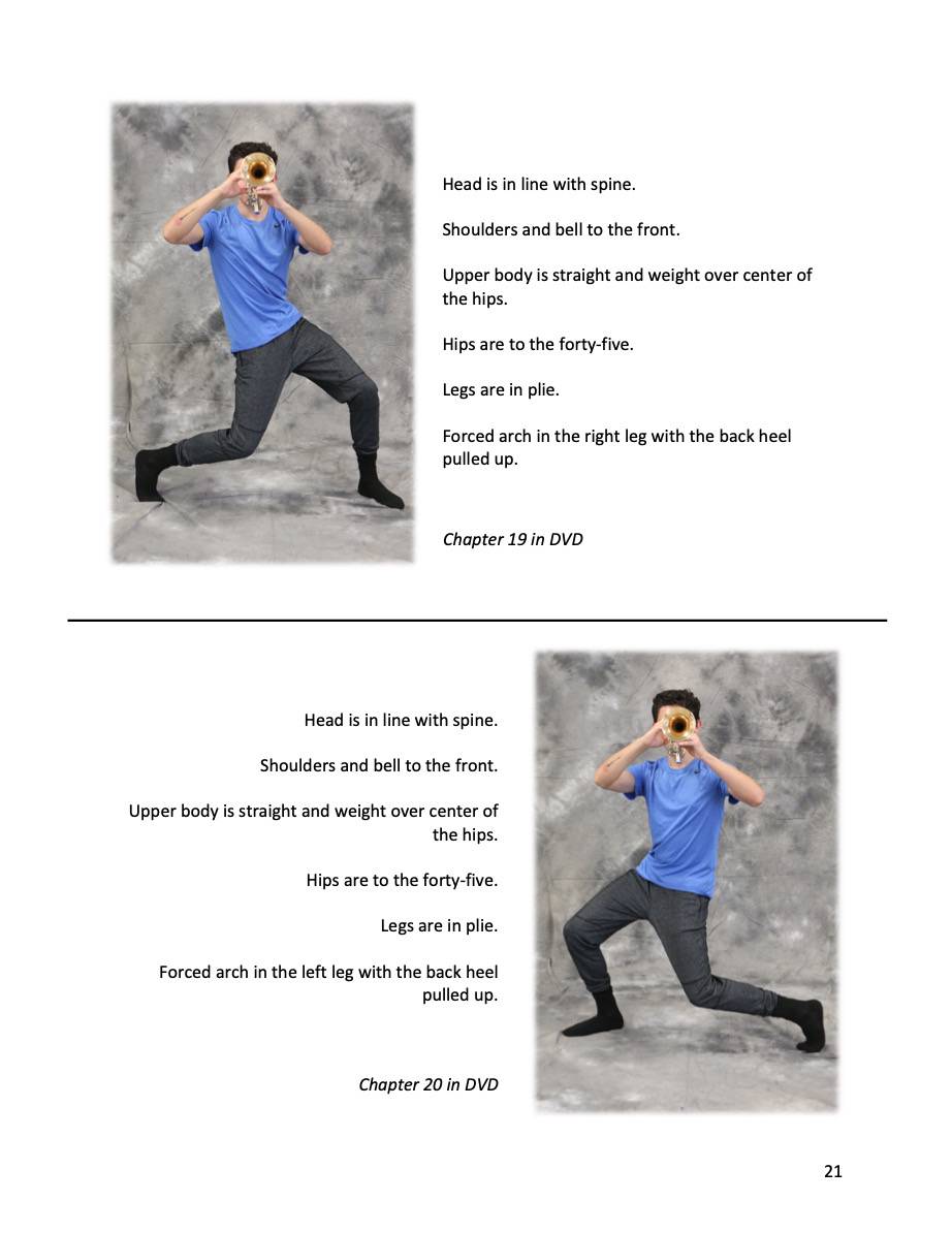 Performer's Academy Pose Book For Marching Bands Vol. 2 Marching