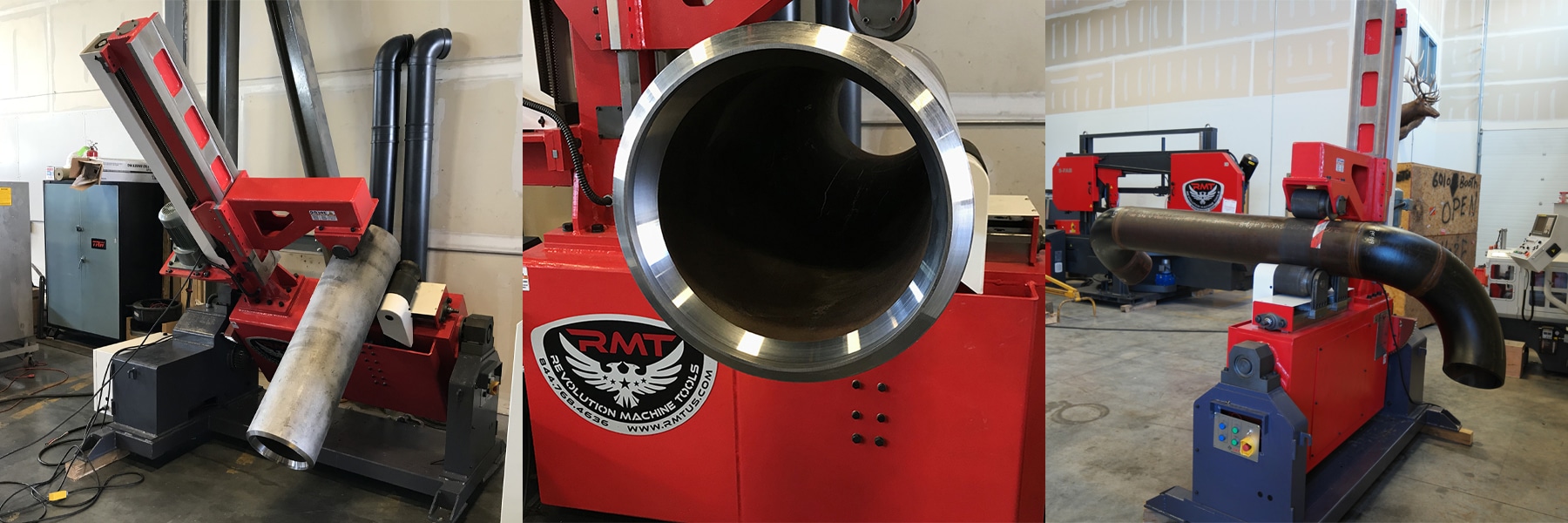 The RMT Pipe Rotator Advantage RMT Revolution Machine Tools™