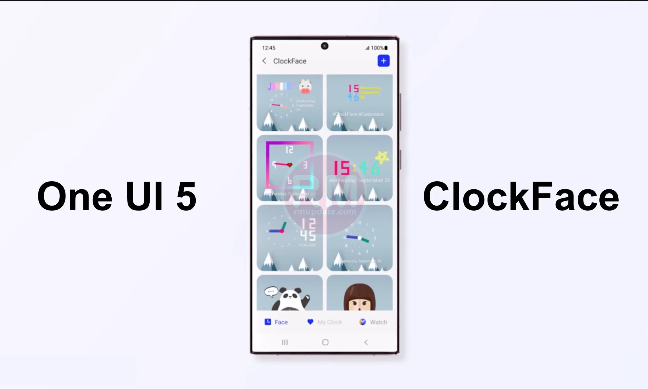 Samsung ClockFace Gets 2.2.62.0 Update With One UI 5.0 Support
