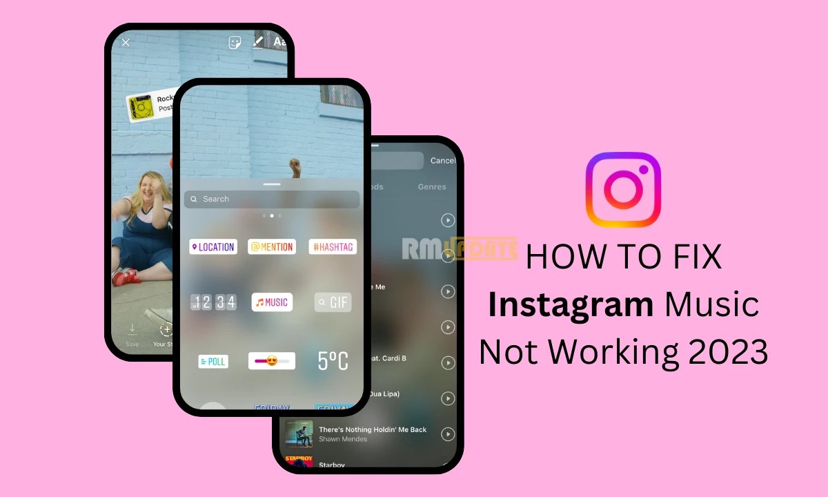 Instagram Music Not Working 2023, HOW TO FIX?