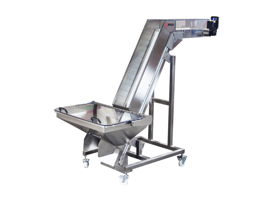 Hoppers and Elevators for Feed Systems RNA Automation