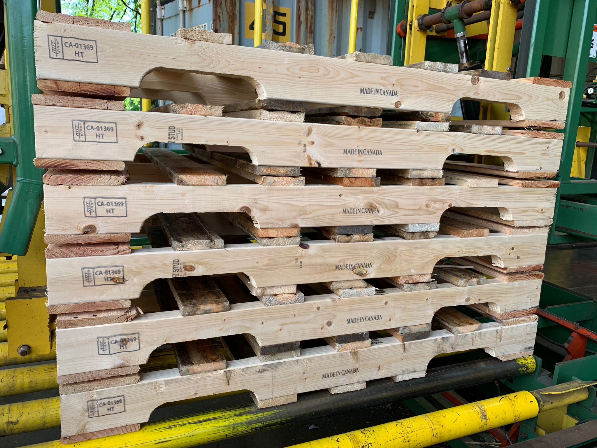 Pallet Printing and Marking Marking Wood Products RN Mark