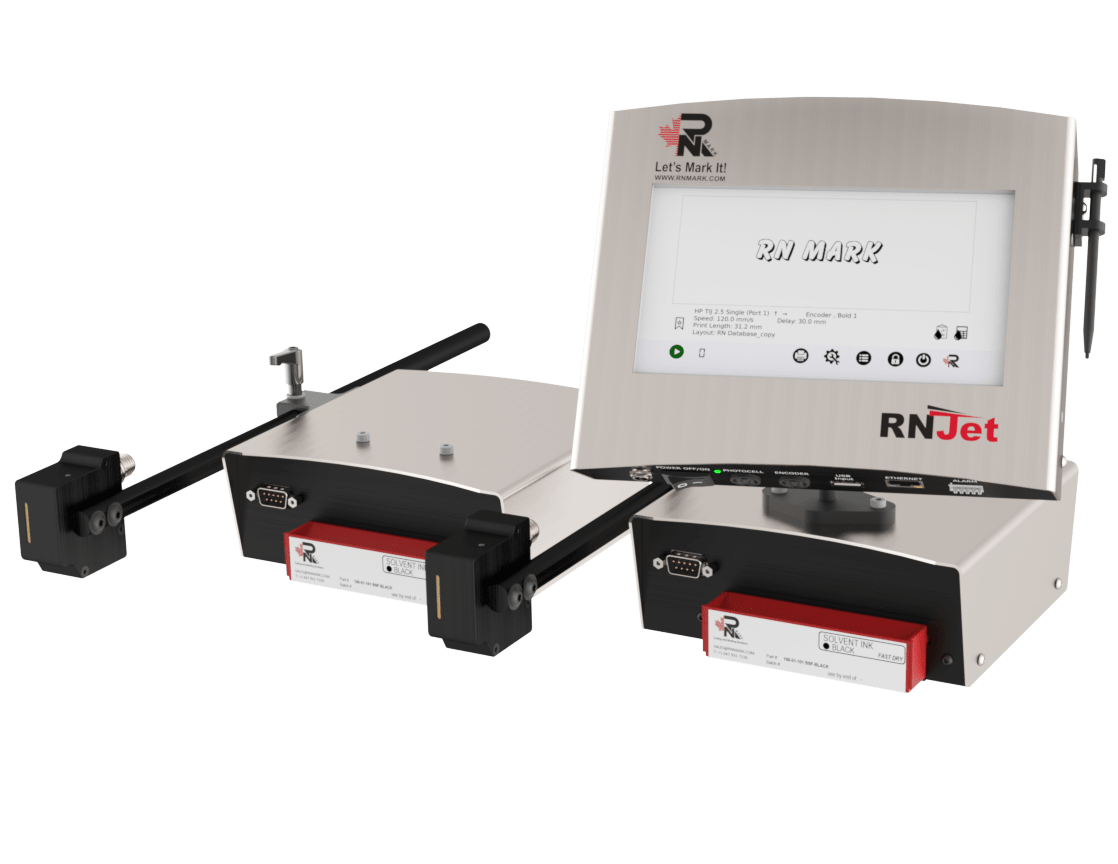 Small Character, Dual Head, Industrial Coding & Marking Printer RN Mark