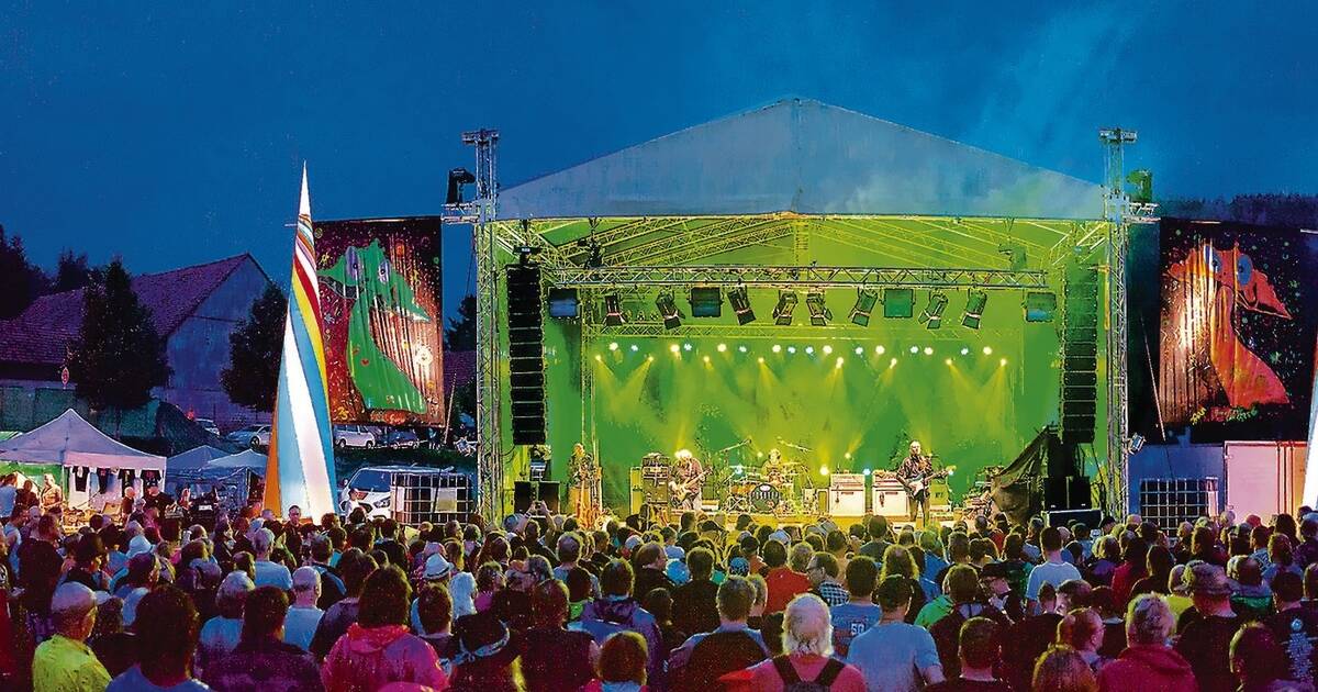 Wetter erinnerte an Woodstock Das ging ab beim FinkenbachFestival