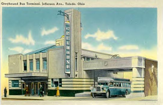 Ohio Greyhound Bus Stations