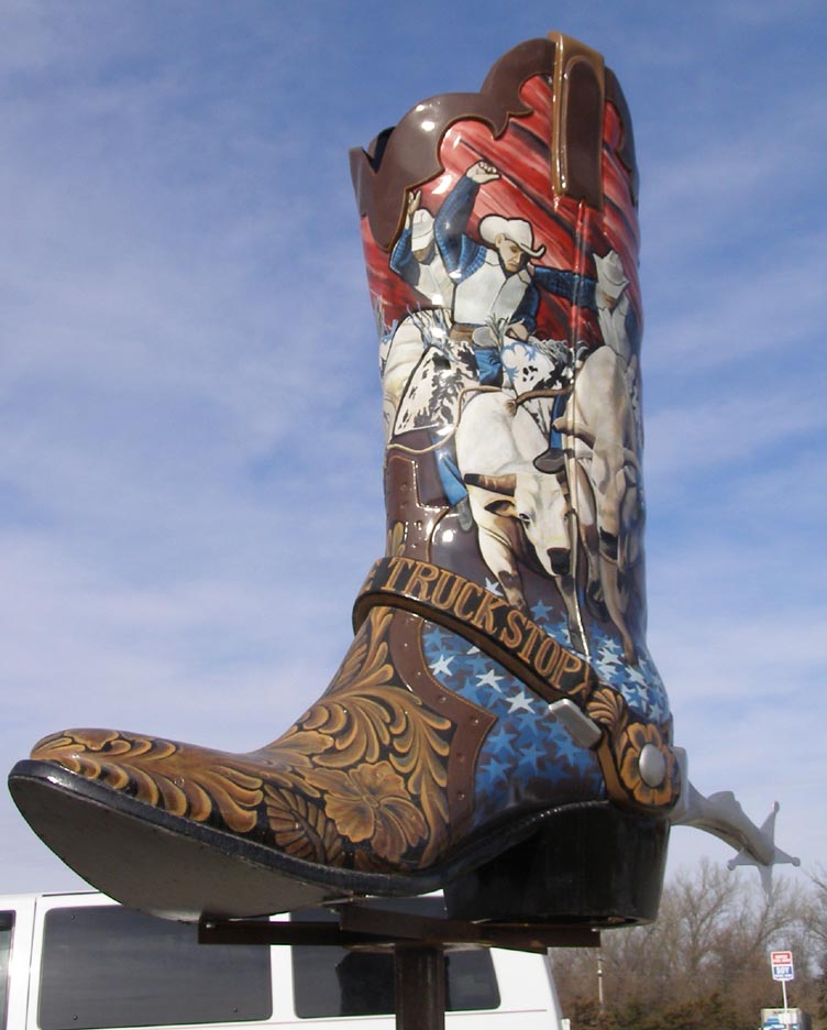 Giant Boots & Spurs