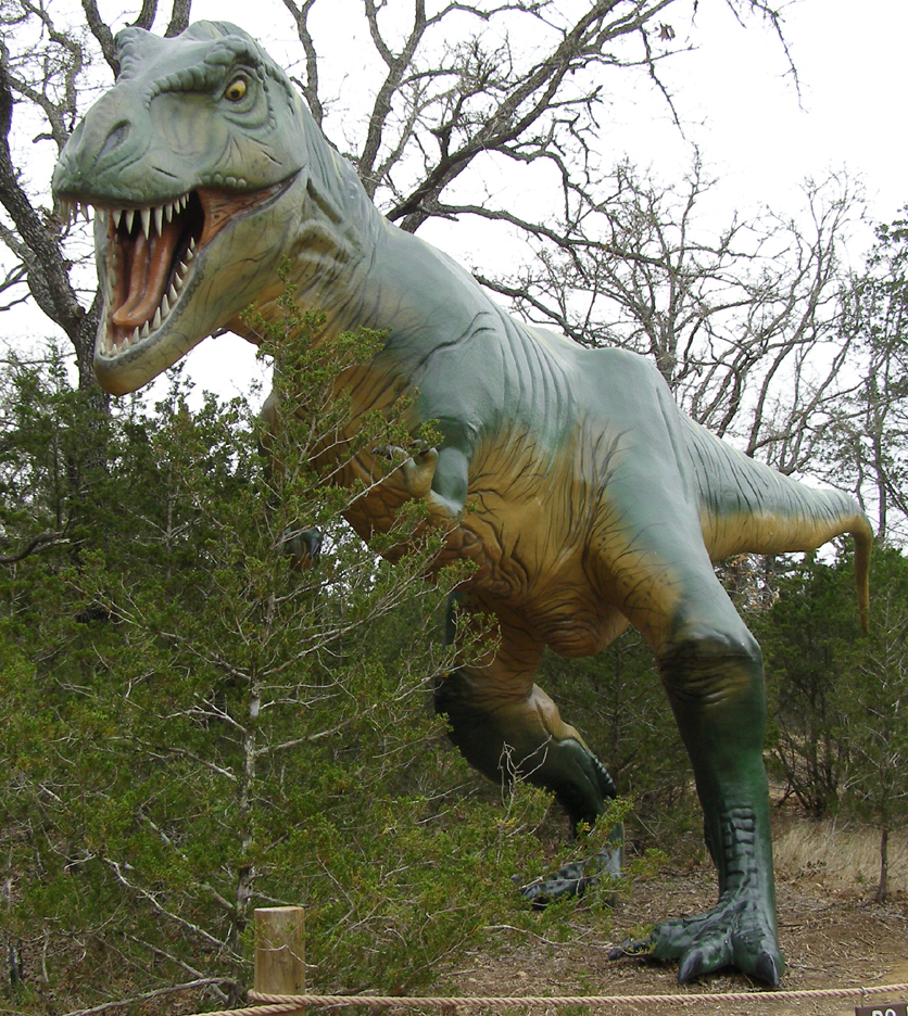 Texas Dinosaur Statues