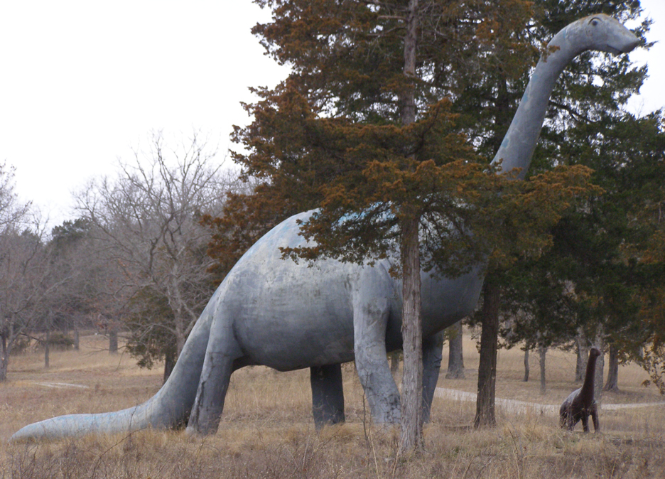 Arkansas Dinosaur Statues