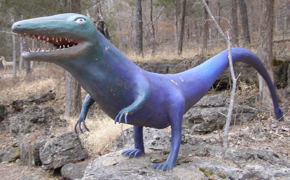 Arkansas Dinosaur Statues