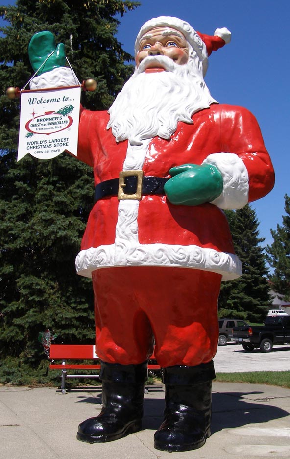 Santa Statues