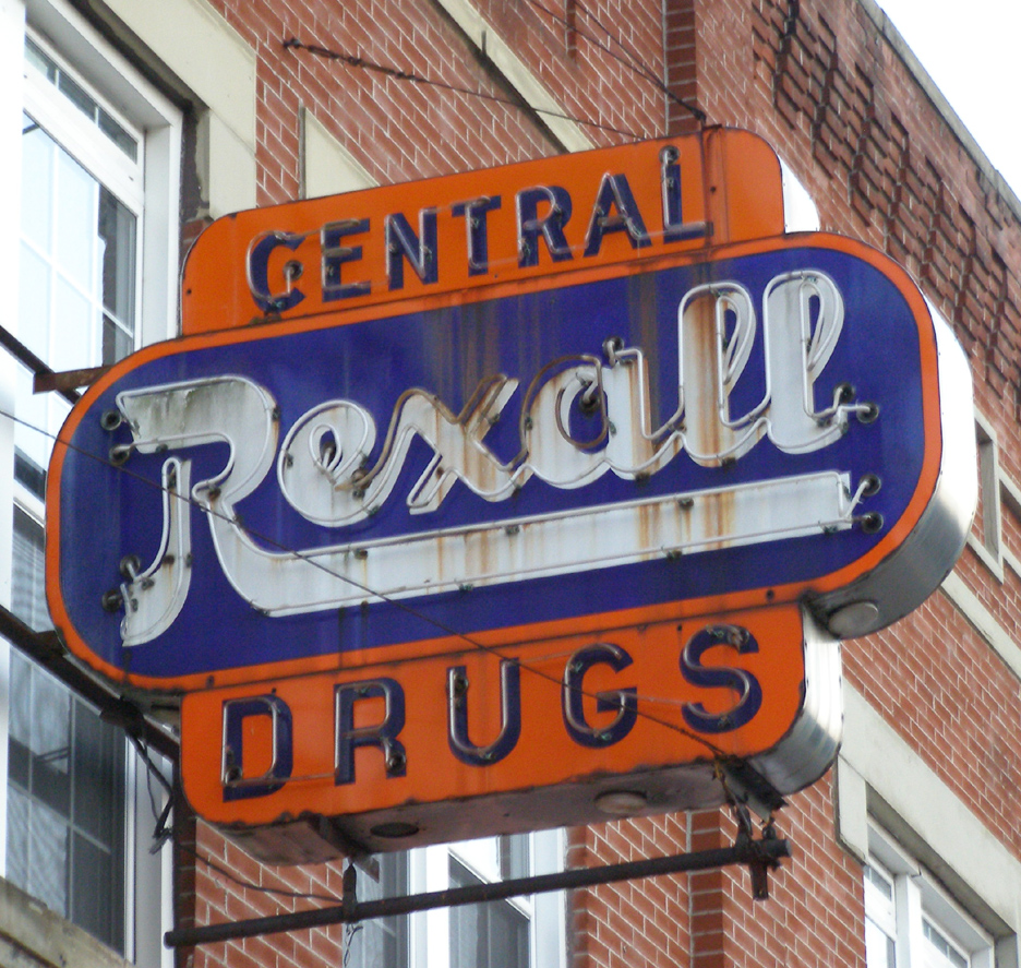 Rexall Drugs Signs