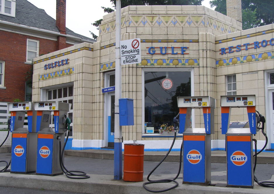 Pennsylvania Art Deco Gas Stations