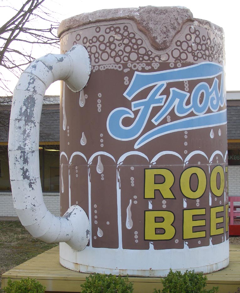 Frostop Root Beer & Giant Mugs