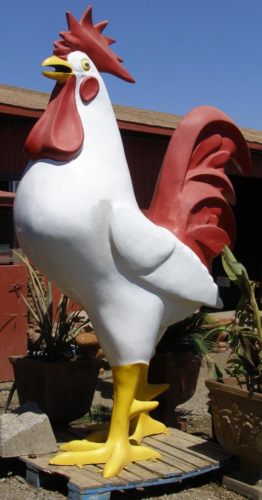 "Classic" Rooster Statues
