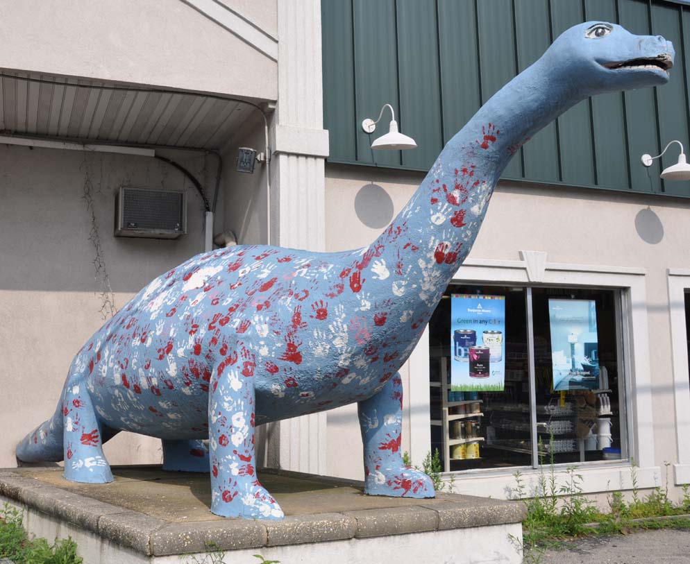 New Jersey Dinosaur Statues