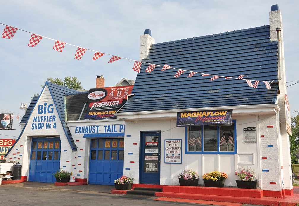 Ohio Pure Oil Gas Stations