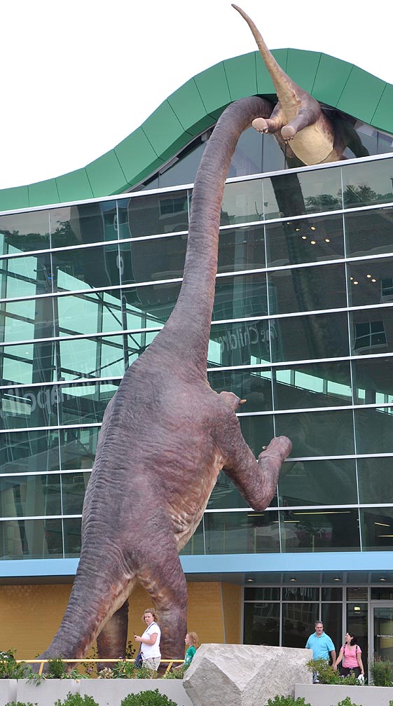 Indiana Dinosaur Statues