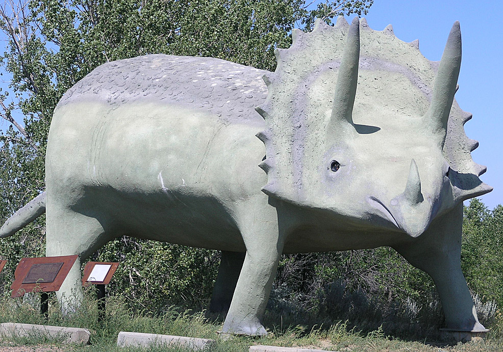 Montana Dinosaur Statues