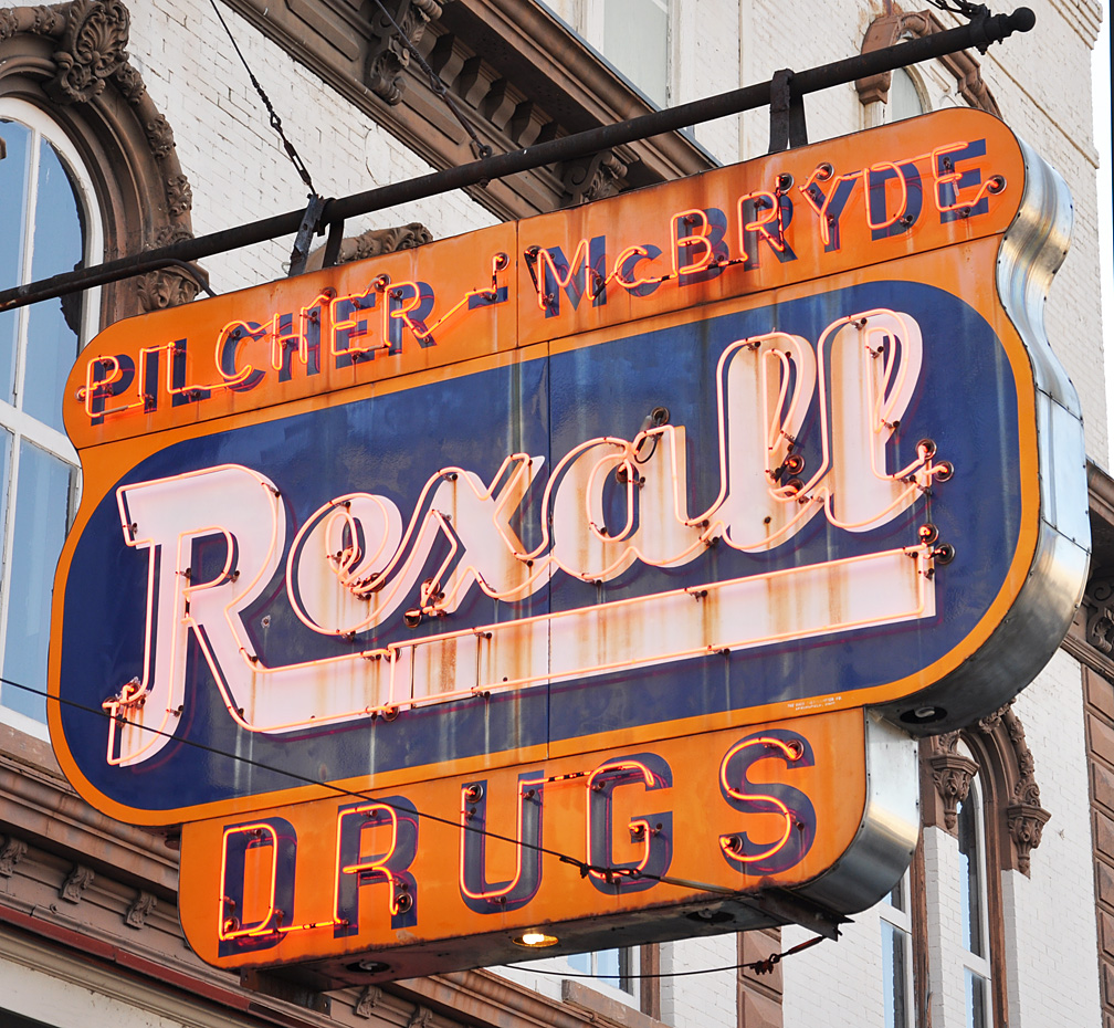 Rexall Drugs Signs