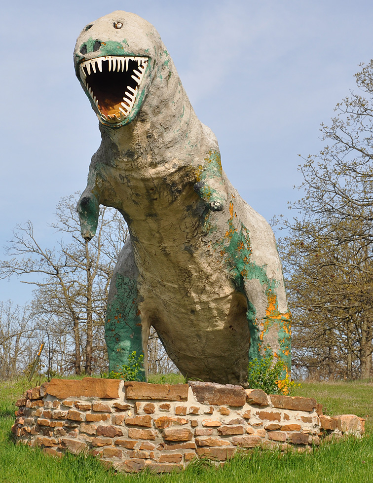 Arkansas Dinosaur Statues