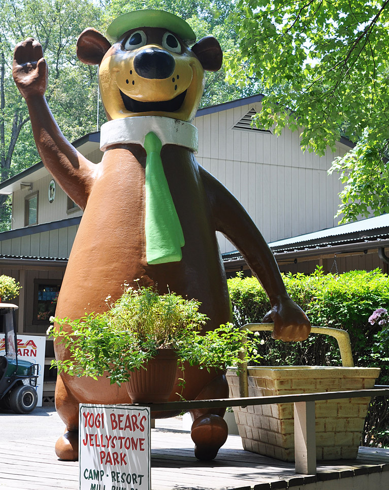 Yogi Bear Statues