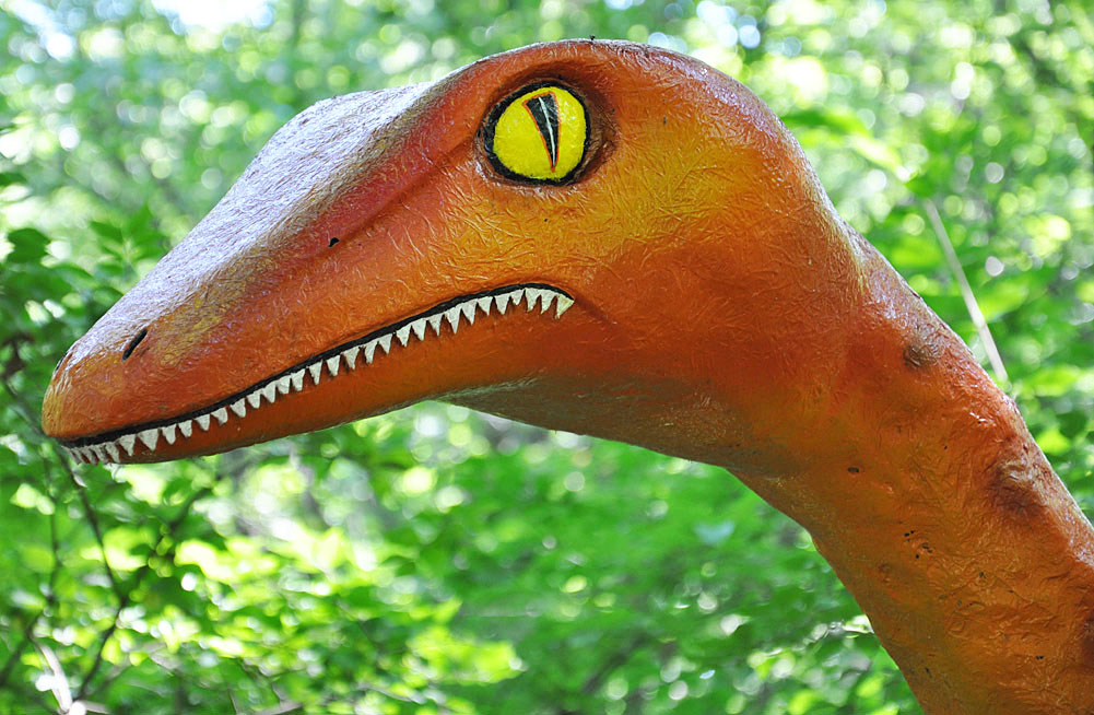 Ohio Dinosaur Statues