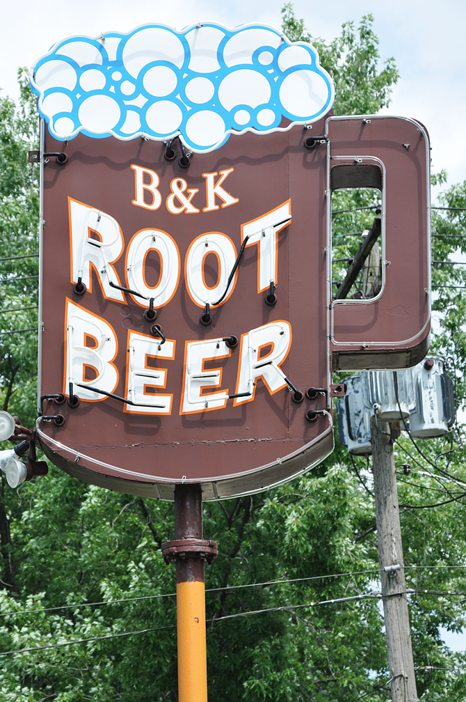 B&K Root Beer Stands