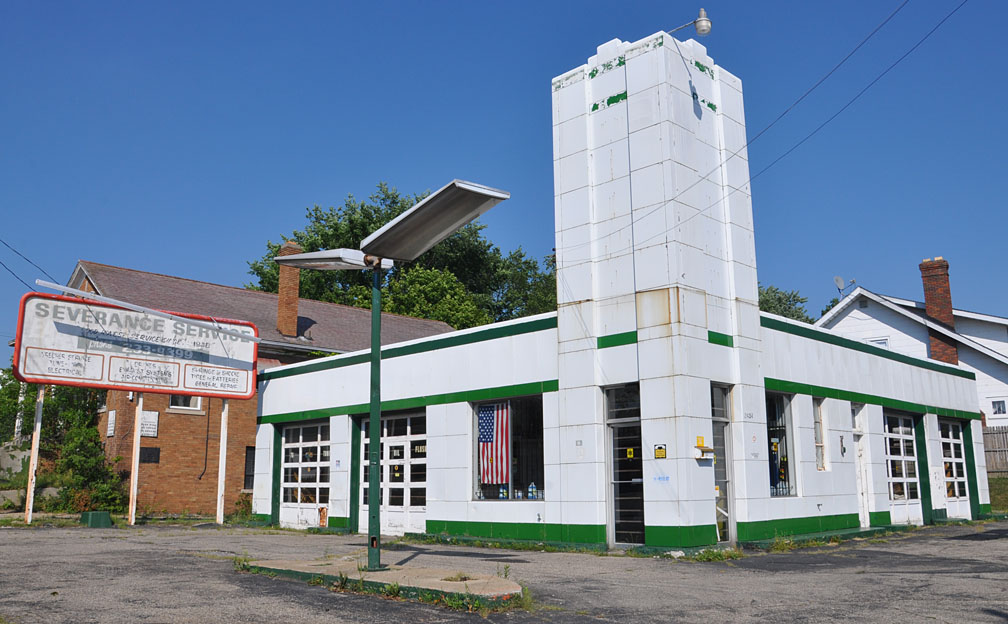 Michigan Art Deco Gas Stations