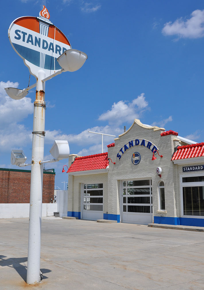 Standard Oil Red Crown Gas Stations